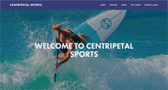 Desktop Screenshot of centripetalsports.com